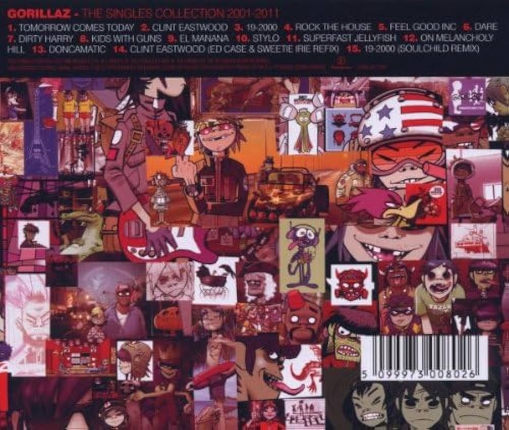Gorillaz, Gorillaz, Gorillaz - The Singles Collection 2001